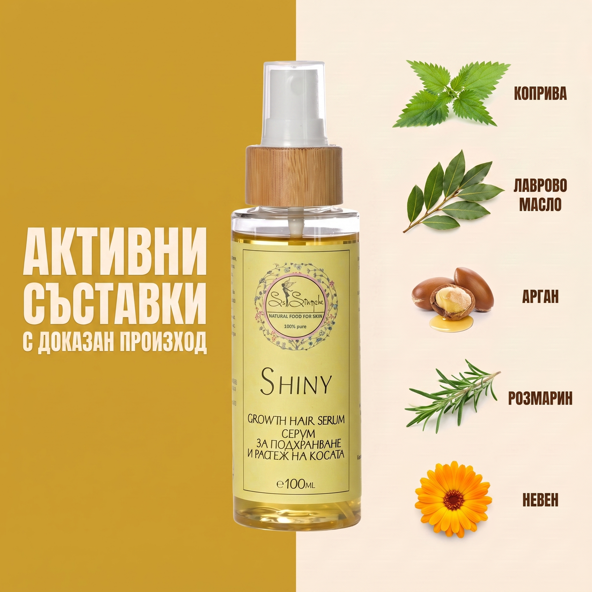 ПРОМО комплект срещу косопад Shiny