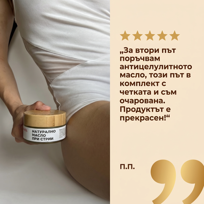 Антицелулитен ПРОМО комплект Dry massage