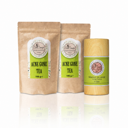 2 x чай Acne Gone + МЕХЛЕМ
